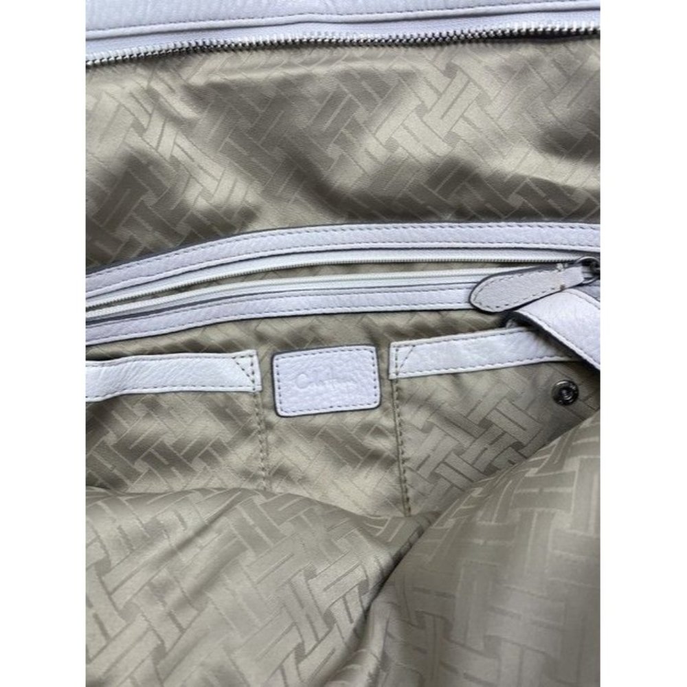 Cole Haan Xl Wqhite Leather Shoulder Bag - Picture 7 of 8